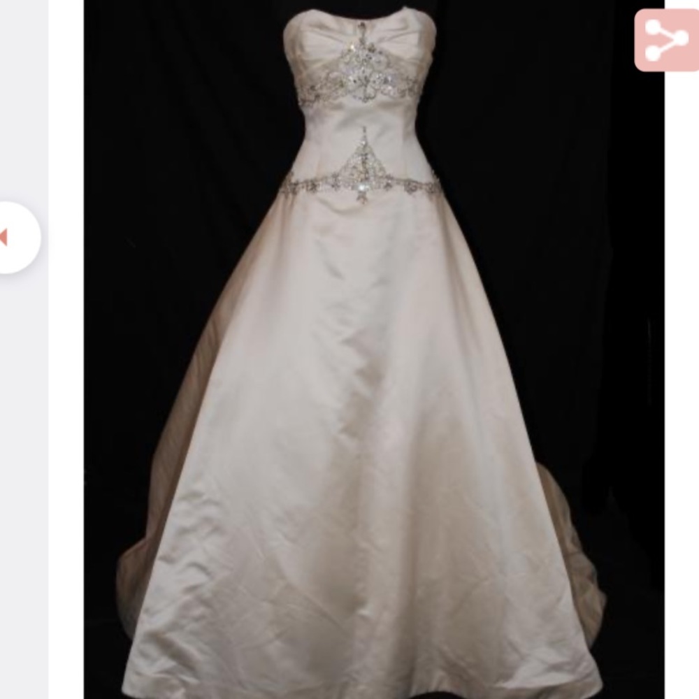 NWT Kenneth Pool Aria Wedding Gown